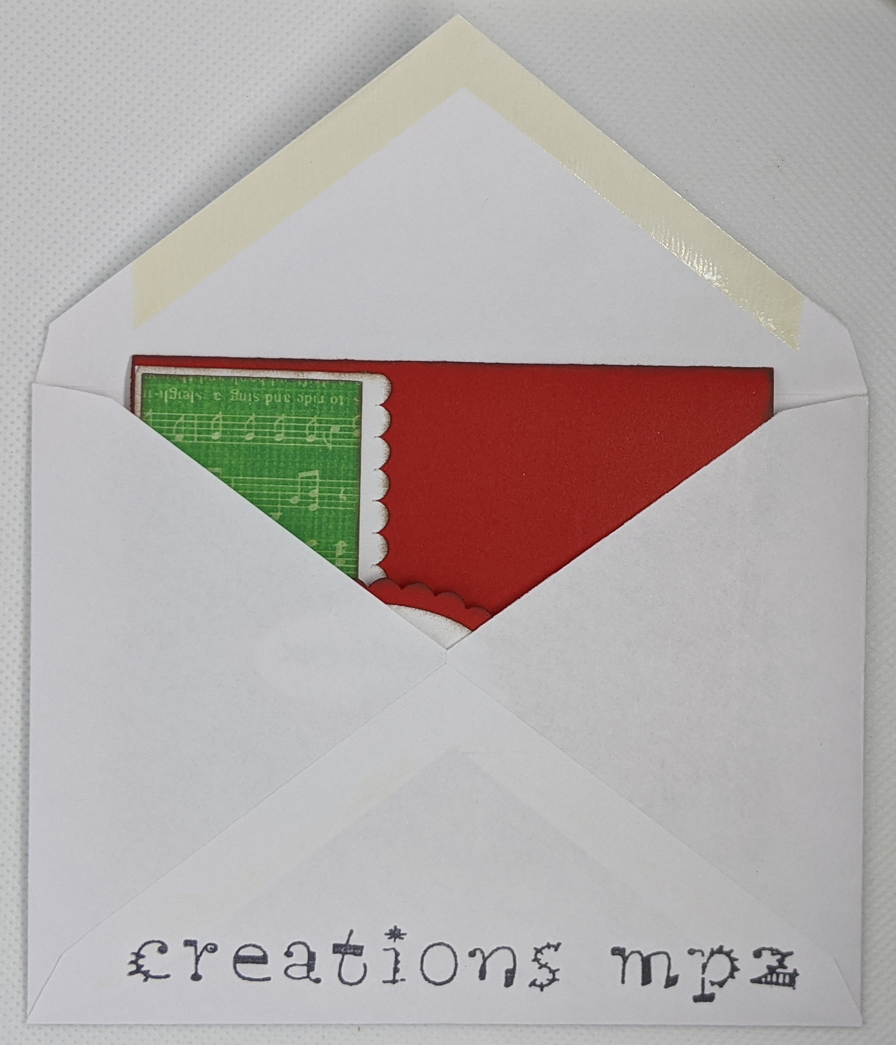 Partitions et estampes enveloppe